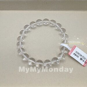 Clear Quartz Bracelet 9mm